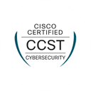 Cisco Certified Support Technician Cybersecurity (CCST Cybersecurity) badge